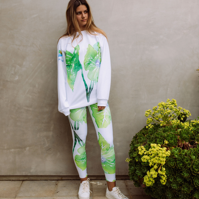 Kalo Printed Athleisure Wear Leggings